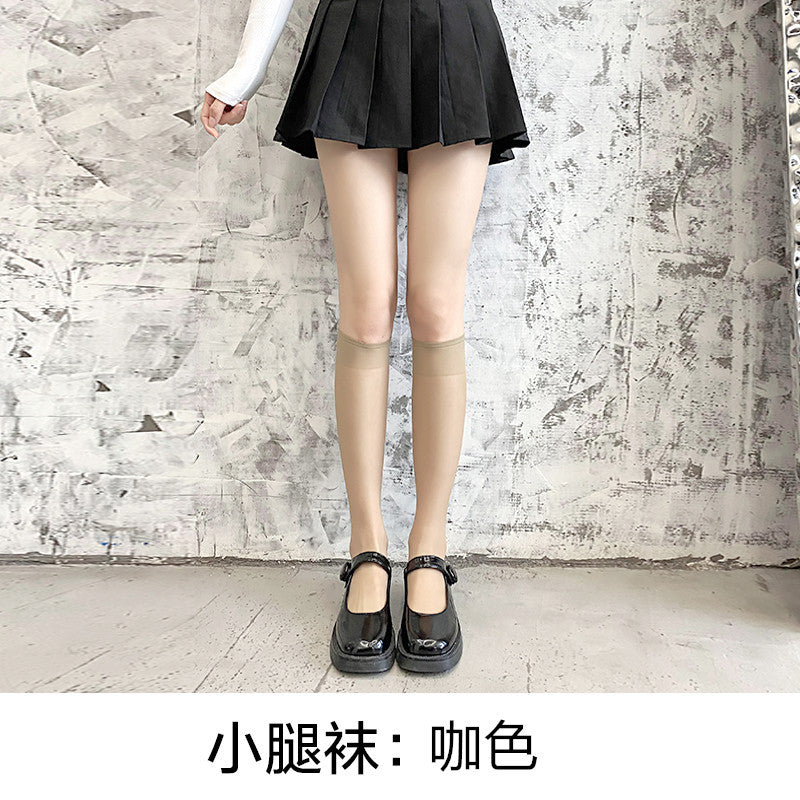 Guangzhou Baihui women's fishing net socks anti-hook silk thin love black silk long one-in-one socks European and American jk pantyhose wholesale
