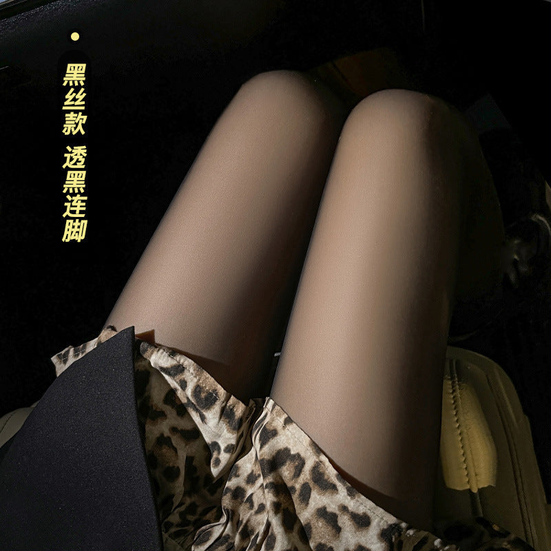 Japanese-Style Fishnet Stockings, Anti-Snag Thin Spring/Summer Women's Heart-Patterned Black Long Pantyhose, Jk Tights Wholesale