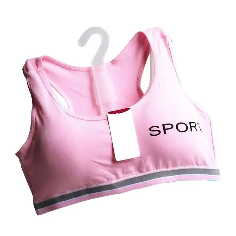 Bounce Control Sports Bra — Push-Up Jogging & Yoga Tank