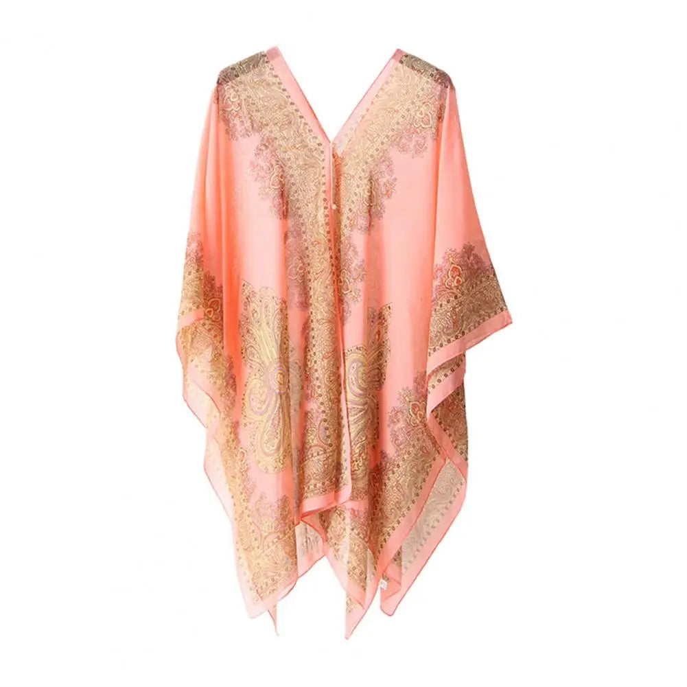 Sunscreen Shawl Summer Chiffon Muffler Scarf Women Outdoor Sunscreen Shawl Wrap Soft Bandana Foulard Female Beach