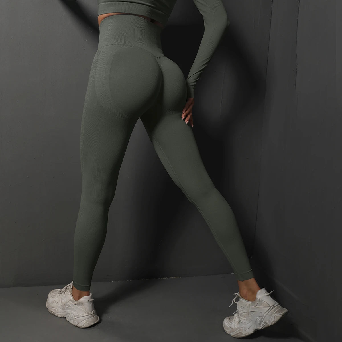 Booty Lifting Seamless Gym Leggings | Sexy High Waist Yoga Fitness Wear