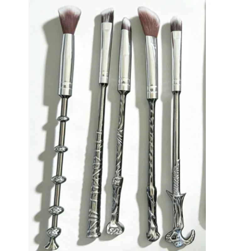 5PCS Makeup Brushes Set, Stocking Stuffers for Teen Girls Kids Women, Foundation Eyebrow Blush Brushes