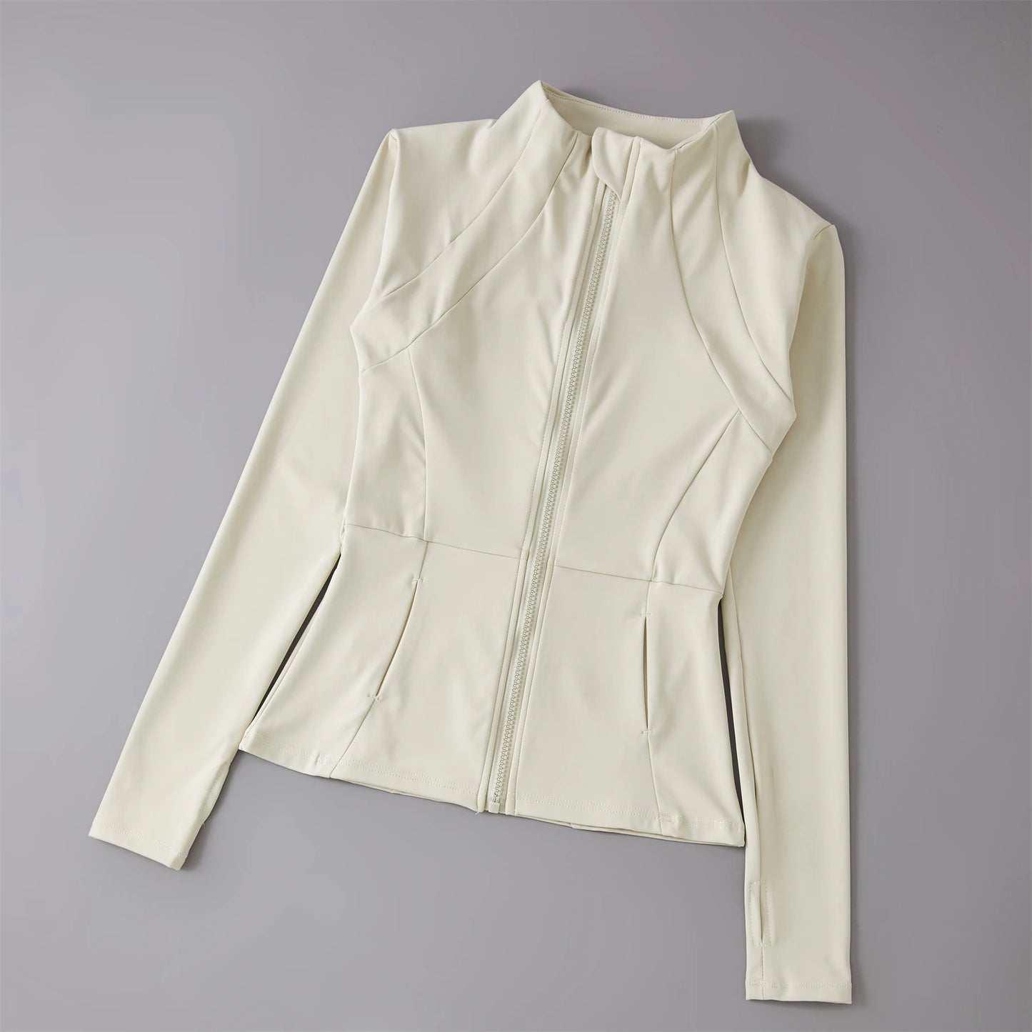 Long Sleeve Running Sweatshirt — Windbreaker Sports Jacket