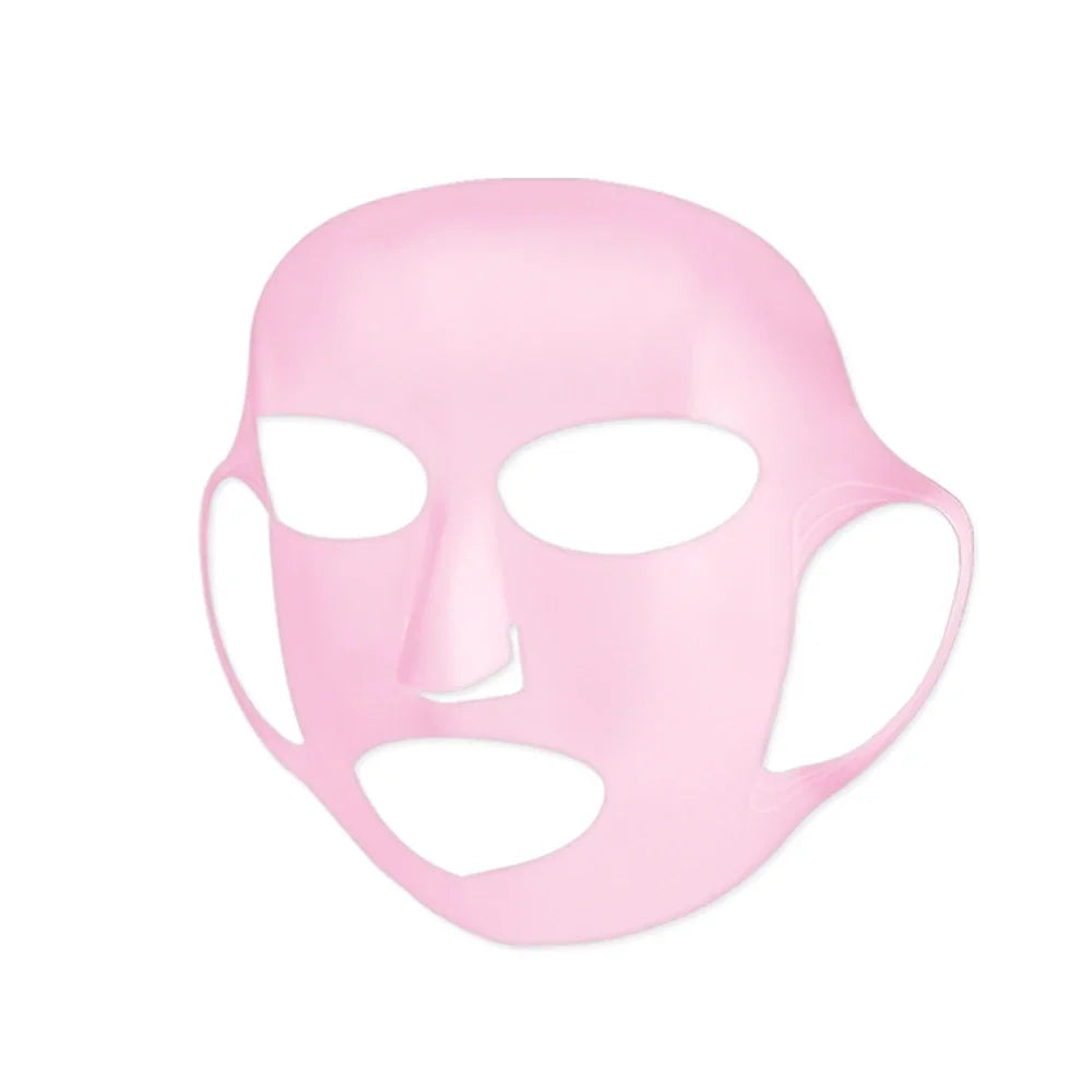 Silicone Facemask Holder Reusable Silicone Face Mask Holder for Sheet Masks Wet Locking Avoid Evaporation Skincare Beauty Tool