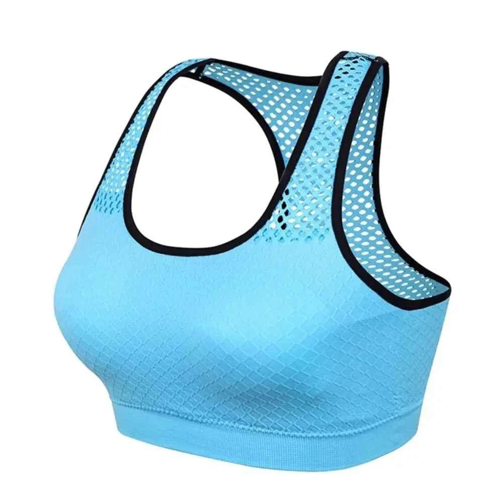 Fitness Underwear High Shockproof Women Active Bra Breathable Quick-drying Sports Bra Hollow Out Comfortable Yoga Top Vest Yoga
