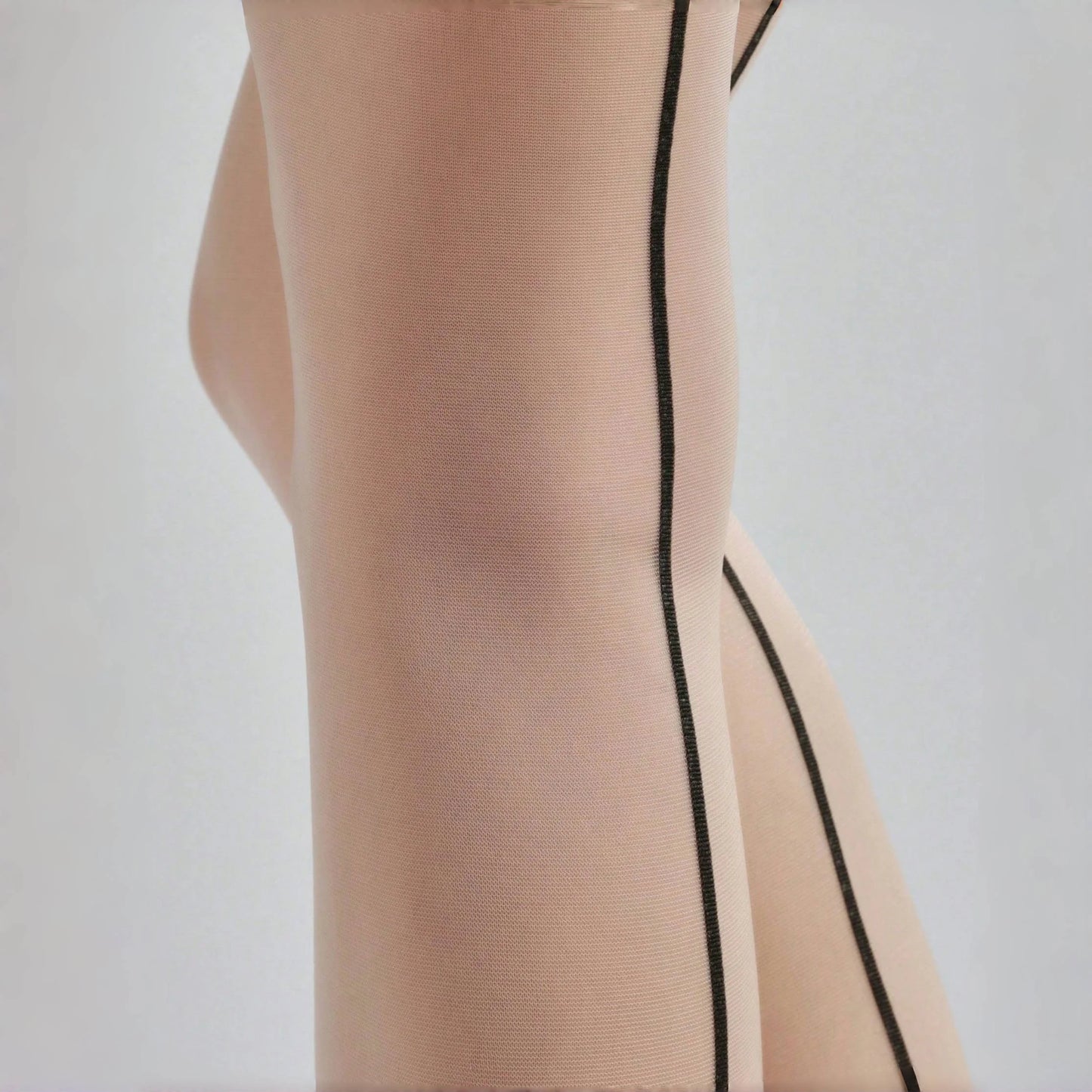 1 Piece Sexy Women'S Oil Shapeing Shapewear Back Vertical Line Shrimp Line Pantyhose