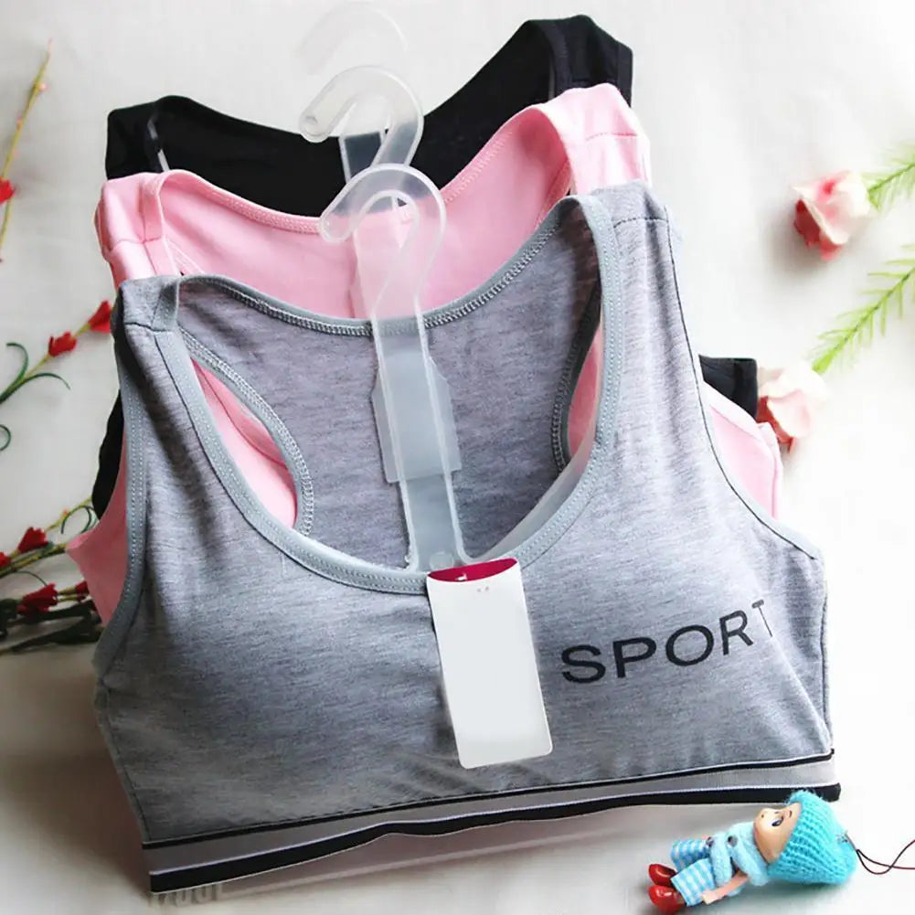 Bounce Control Sports Bra — Push-Up Jogging & Yoga Tank
