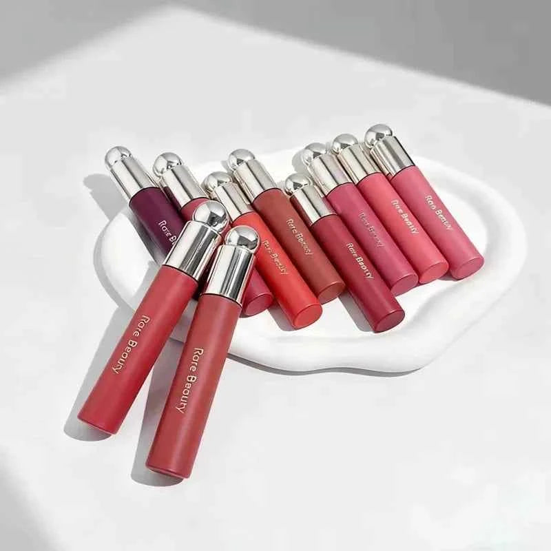Rare Beauty Blush Lip Gloss Brightens The Complexion Is Silky And Beautiful And Enhances Contours Girl Women Makeup With Box