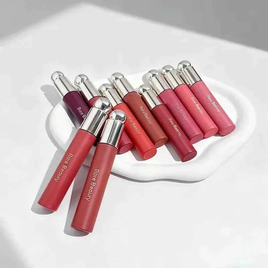Rare Beauty Blush Lip Gloss Brightens The Complexion Is Silky And Beautiful And Enhances Contours Girl Women Makeup With Box