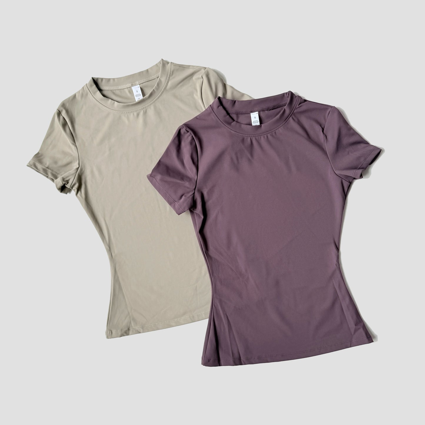 Seamless Short Sleeve Yoga Top — Gym & Running T-Shirt