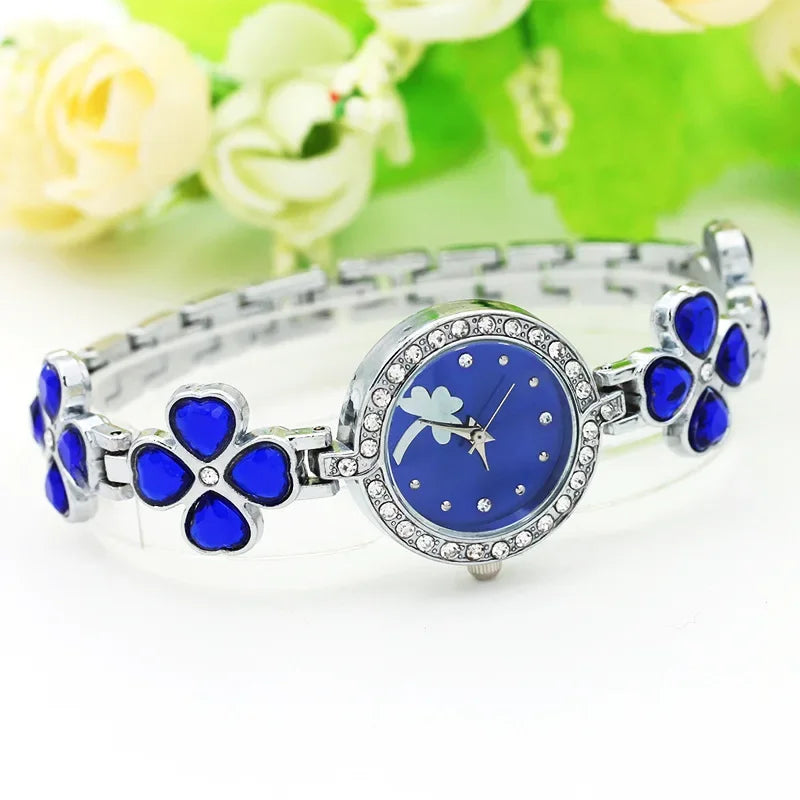 Women Watch New Watch For Women Fashion Light luxury Square Diamond Quartz Watches Clock Lady's Gold Stainless Steel Bracelet