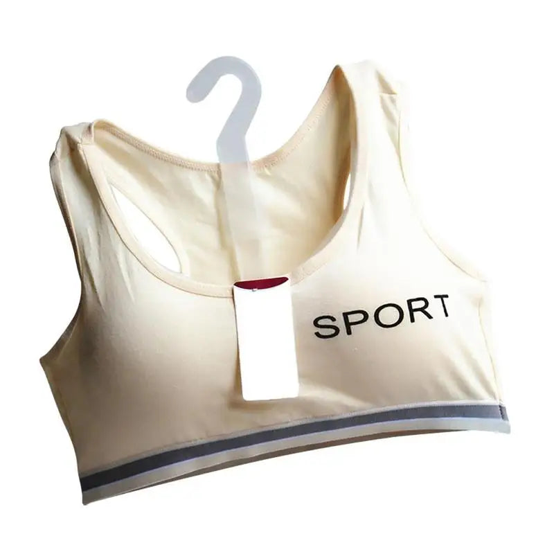 Bounce Control Sports Bra — Push-Up Jogging & Yoga Tank