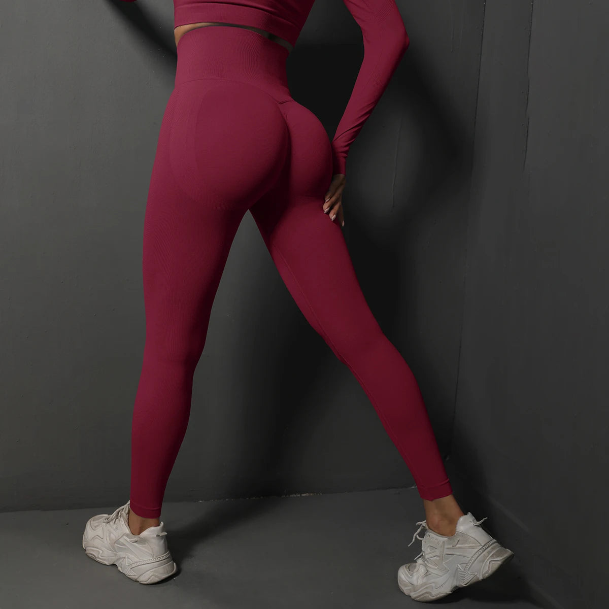 Booty Lifting Seamless Gym Leggings | Sexy High Waist Yoga Fitness Wear