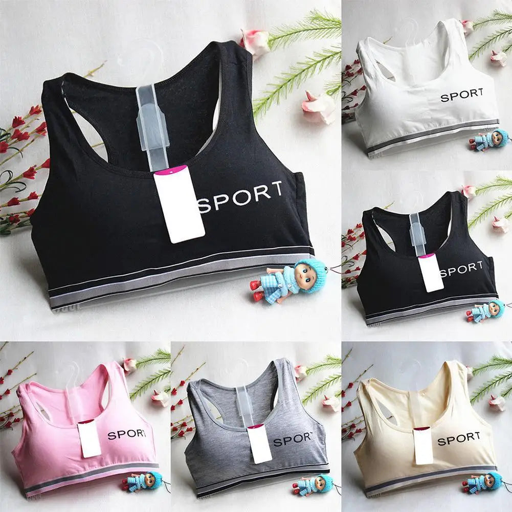 Bounce Control Sports Bra — Push-Up Jogging & Yoga Tank