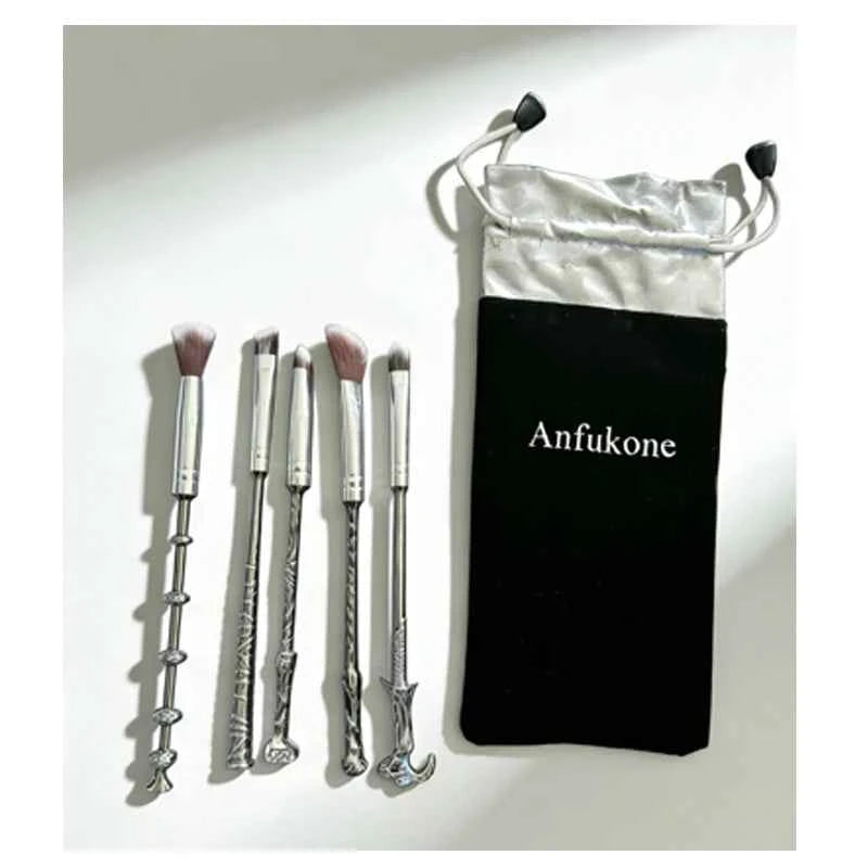 5PCS Makeup Brushes Set, Stocking Stuffers for Teen Girls Kids Women, Foundation Eyebrow Blush Brushes