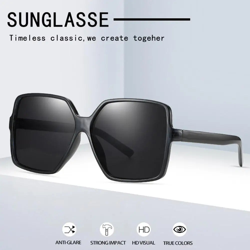 Oversized Sunglasses Women Plastic Female Big Frame Gradient Sun Glasses UV400 Full-frame Large Square Sunglasses Wholesale