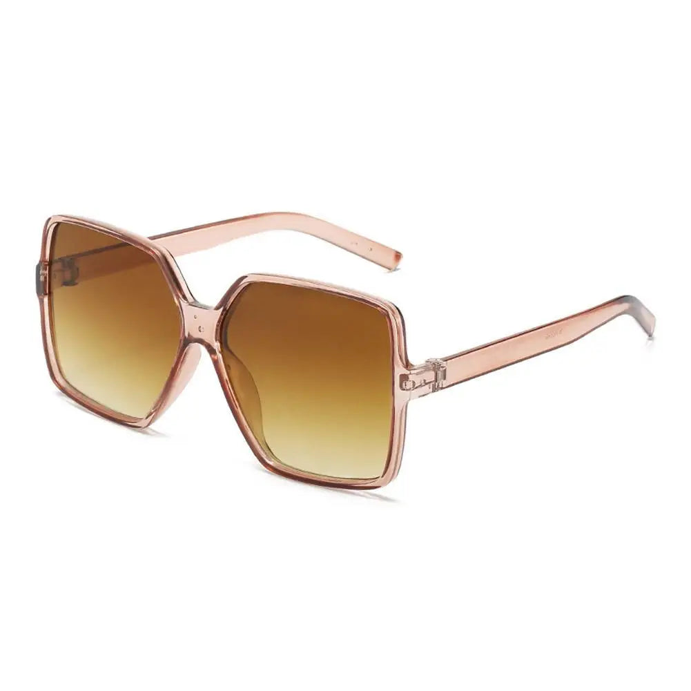 Oversized Sunglasses Women Plastic Female Big Frame Gradient Sun Glasses UV400 Full-frame Large Square Sunglasses Wholesale