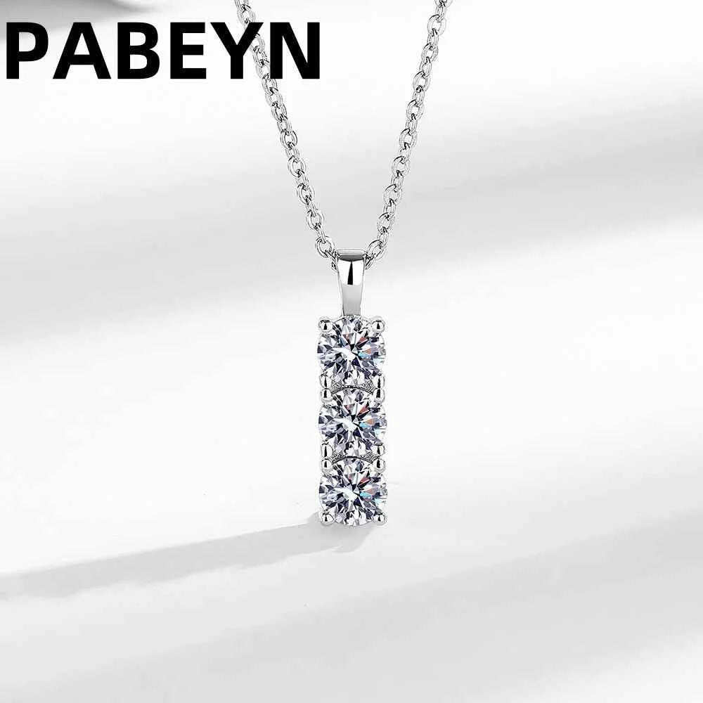 925 Sterling Silver Jewelry Set With Diamond Necklace And Earrings, Wedding Dress Versatile Jewelry Set Inlaid With AAAAA Zircon