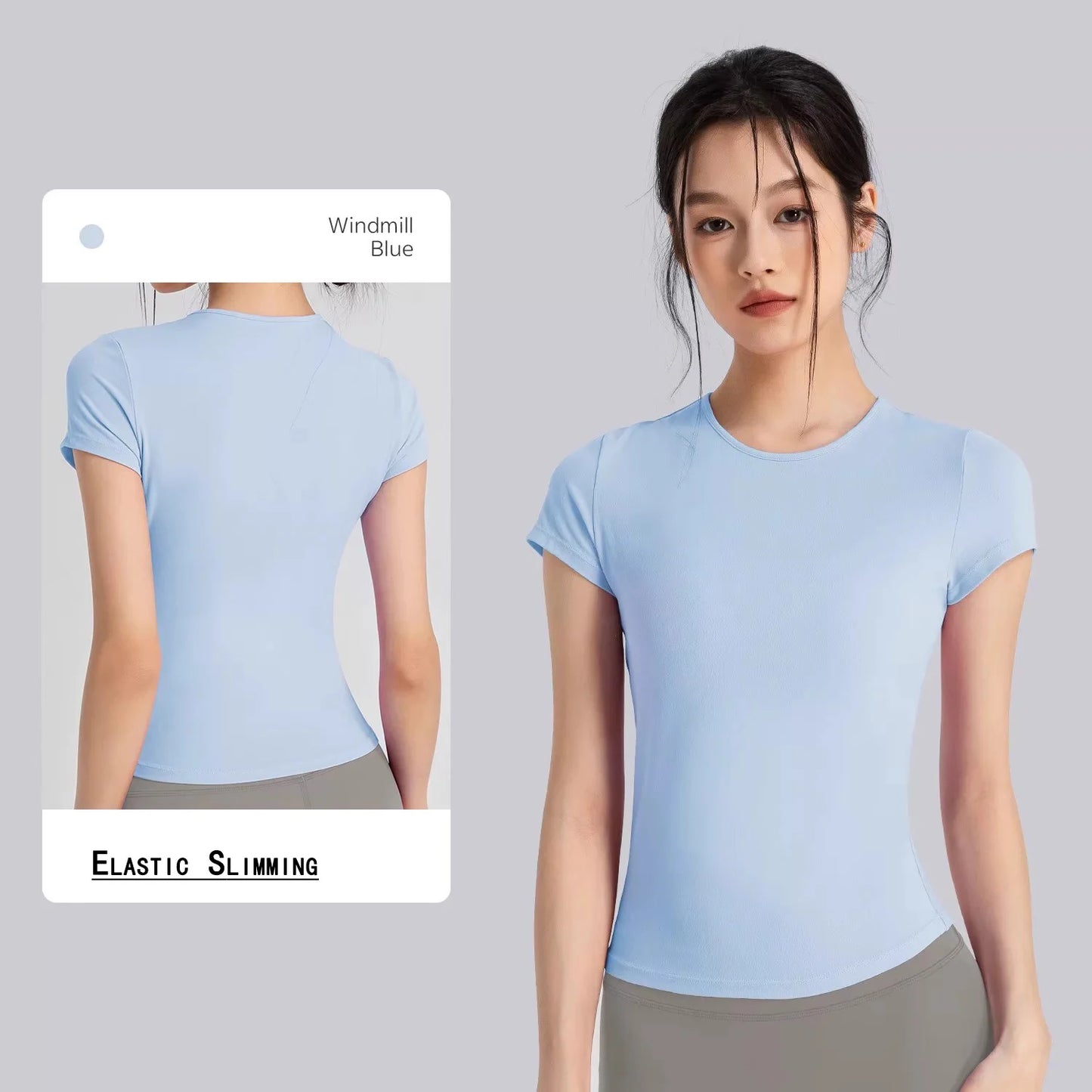 Quick-Dry Outdoor Sports Shirt — Women’s Fitness T-Shirt
