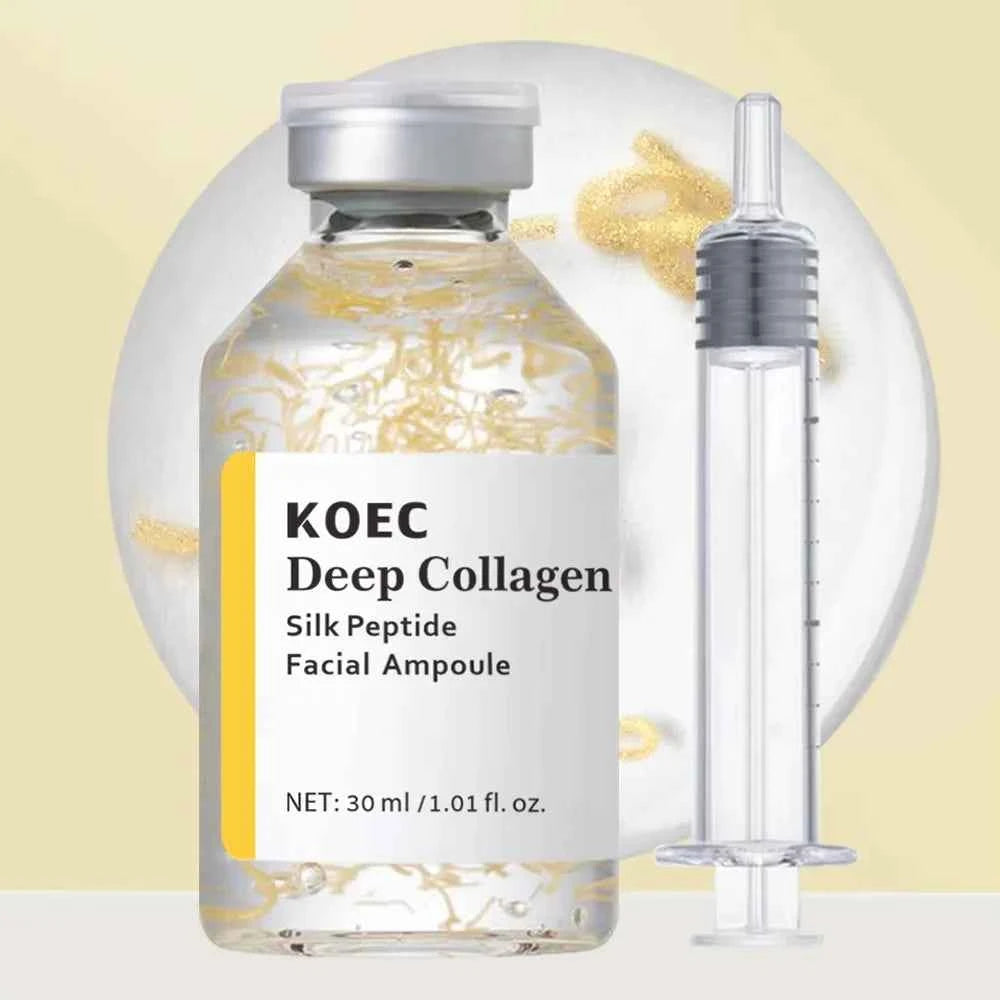 Peptide Intensive Lifting Ampoule Deep Collagen Face Firming Moisturizing Serum Glass Skin Tightening Hydration Korean Skincare