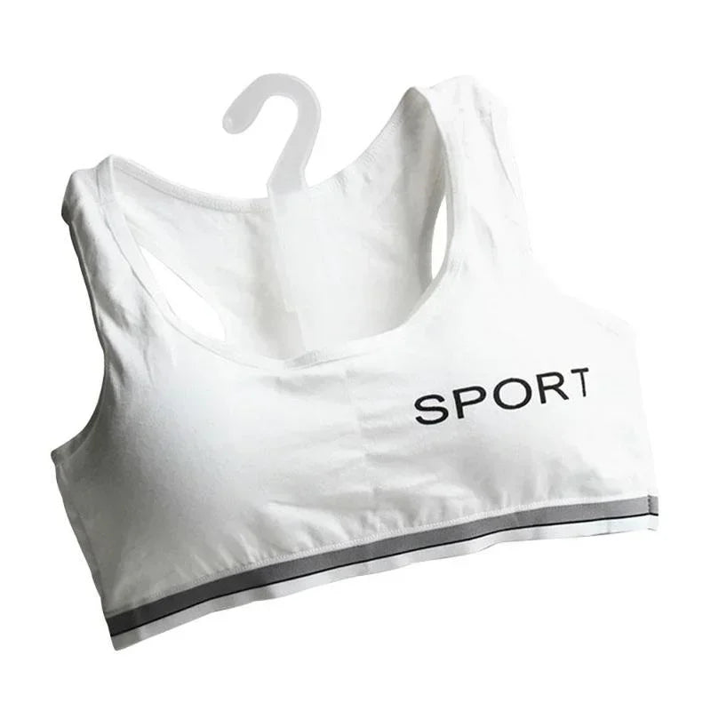 1 Pcs Children Student Teenagers  Lingerie Brassiere Sport Maiden Girl Comfy Underwear BraTeen Top Bras Bralette